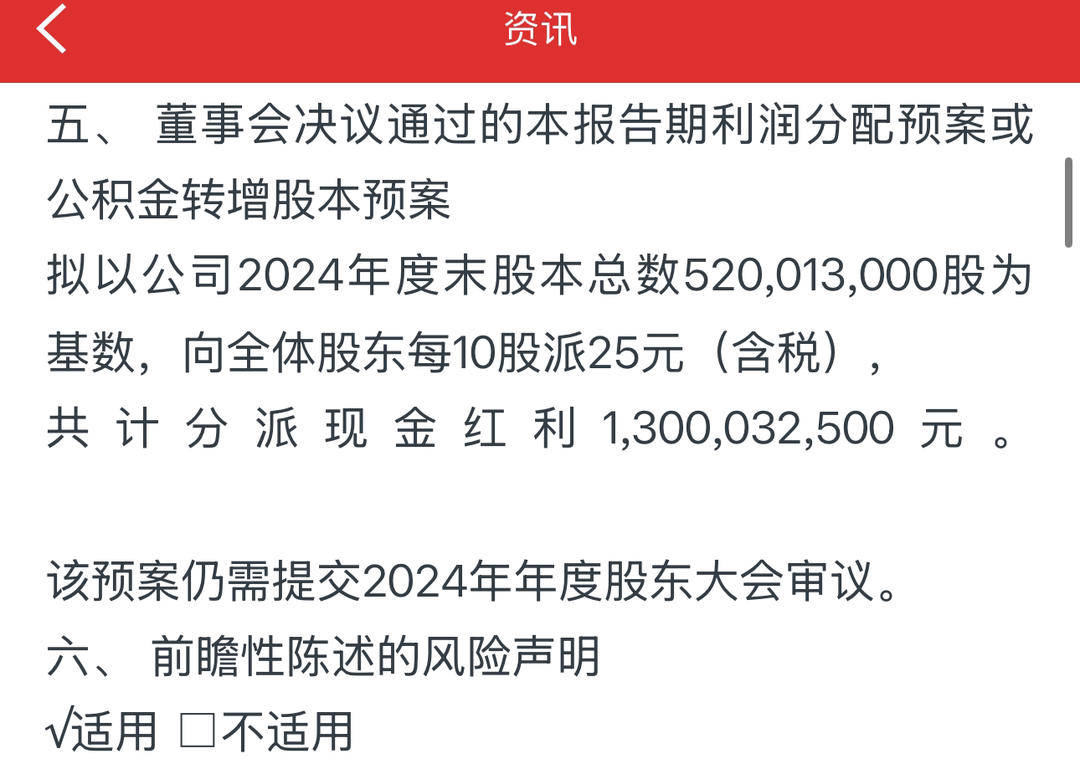 皇冠信用网賬號_10派25元皇冠信用网賬號！A股大额分红又现