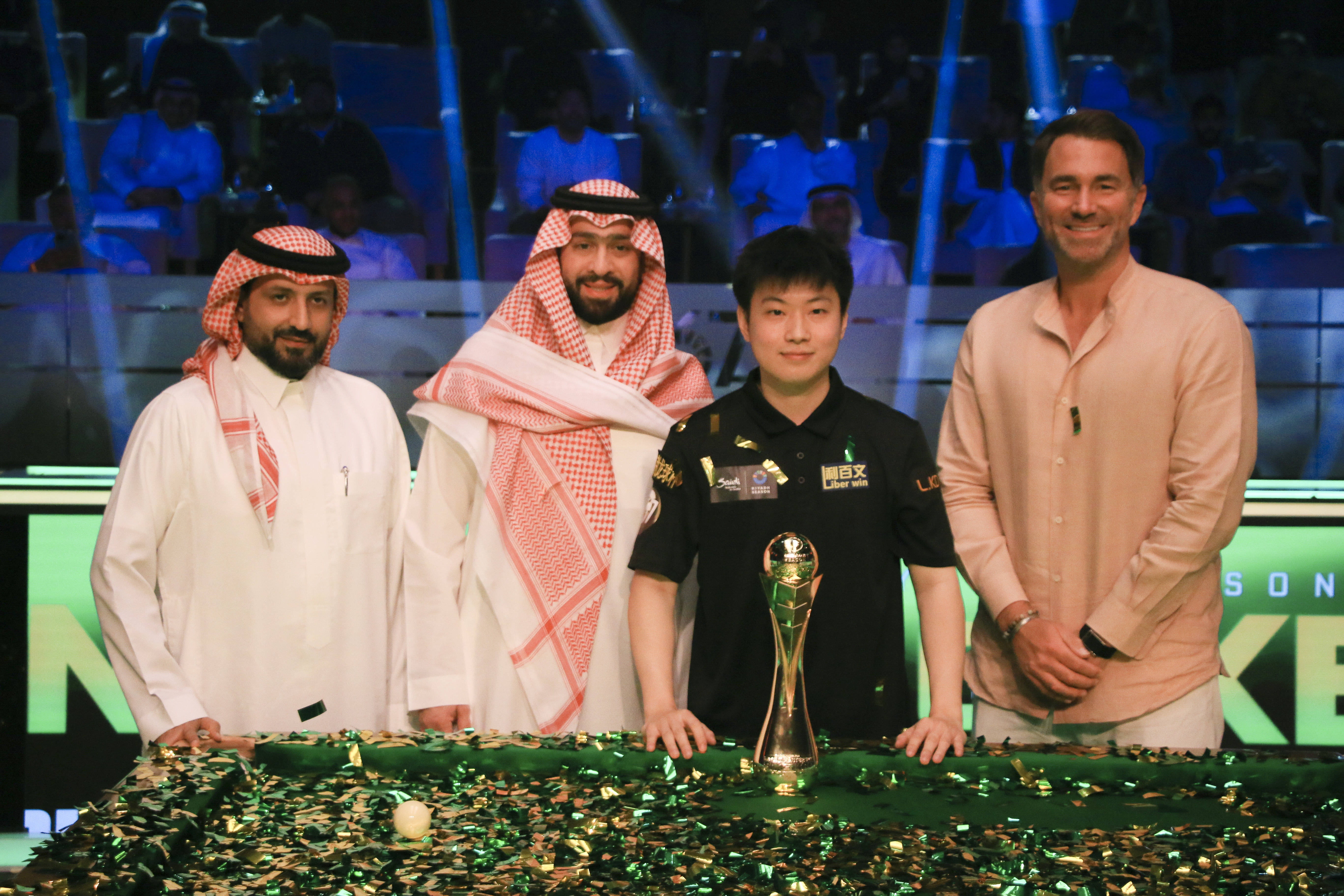 皇冠登3新2管理
_(体育)斯诺克——赵心童获利雅得季斯诺克锦标赛冠军